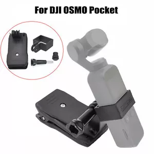 For DJI OSMO Pocket Handheld Camera Stand Bracket Mount Holder & Backpack Clip - Picture 1 of 4