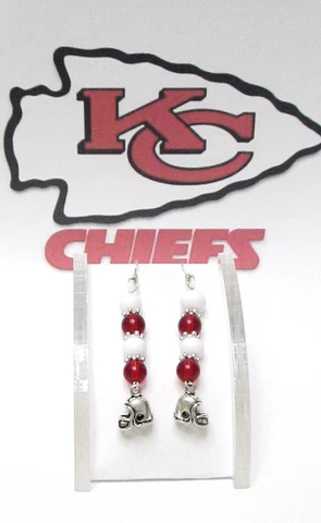 NFL KANSAS CITY CHIEFS EARRINGS Cover