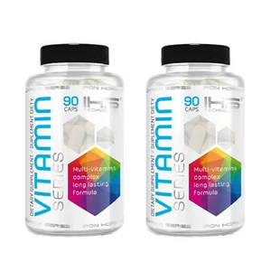 VITAMIN SERIES - 90-180 Caps - Hierro Multivitamínico Multimineral Fórmula Completa - Imagen 1 de 7