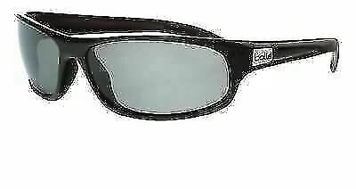 Bolle Men's Anaconda 10338 Shiny Black Polarized Sunglasses