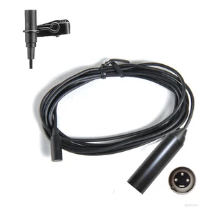 5m cable XLR 3Pin Electret Condenser Mini Lavalier Lapel Microphone 48V Phantom - Picture 1 of 4