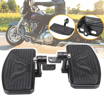 Kit de pedales estribos de piso delantero ajustables para Harley Street Road Glide Foto 1 de 4