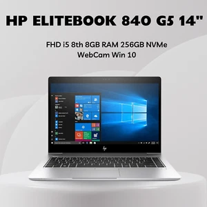 Portátil HP EliteBook 840 G5 barato i5-8ª generación 8 GB RAM 256 GB SSD Win 10 cámara web HDMI - Imagen 1 de 7