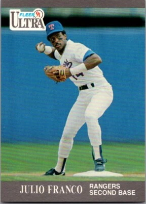 1991 Ultra #348 Julio Franco - Image 1 of 2