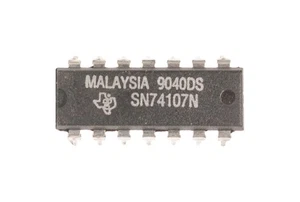 Vintage Integrated Circuits Part SN74107N - Foto 1 di 1