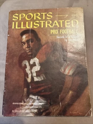 Jim Browns Sports Illustrated 26 de septiembre 1960 Cleveland Browns Foto 1 de 4