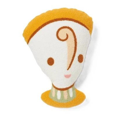 Almohada decorativa para cama Pillowfort Disney Princesa Bella Chip the Teacup Acento Foto 1 de 4