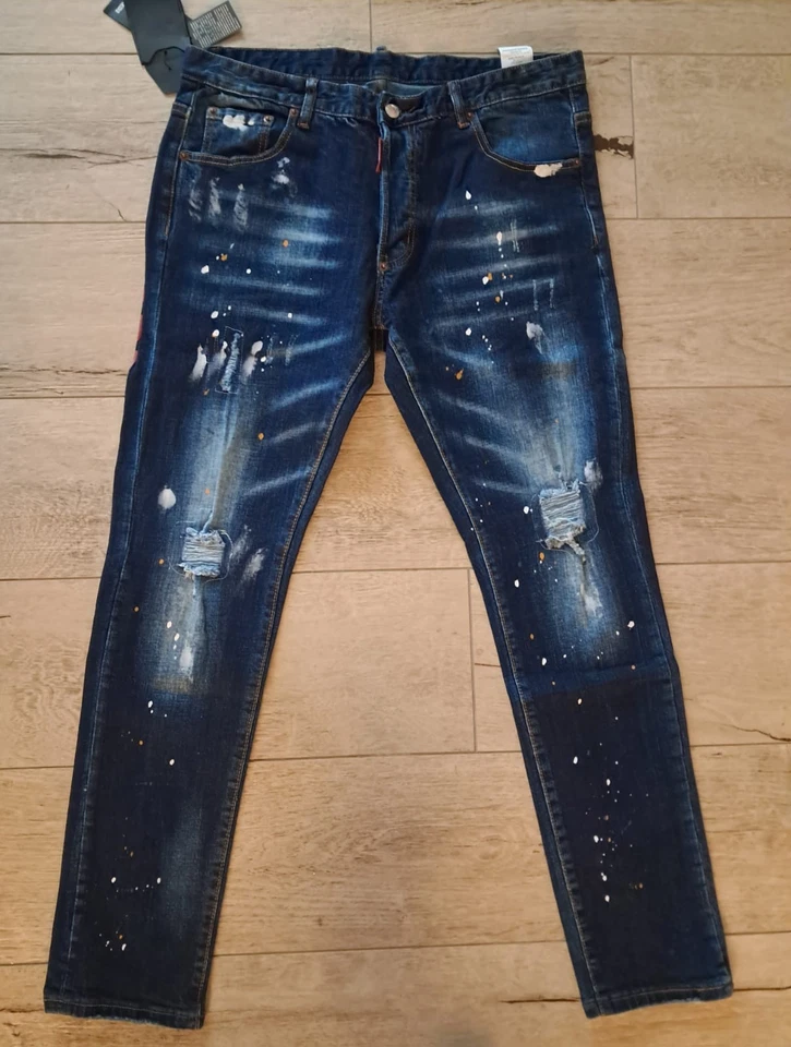 Canadian D2 Icon 95 Jeans Dsquared2 Taglia 52 - Imagen 1 de 4