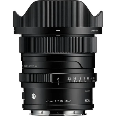 Sigma 20mm f/2 DG Contemporary Lens - L-mount Black - image 1 of 4