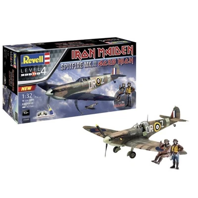 Revell Iron Maiden Aces High Spitfire MK.II Plane Model Kit Scale 1:32 05688 - Image 1 of 4