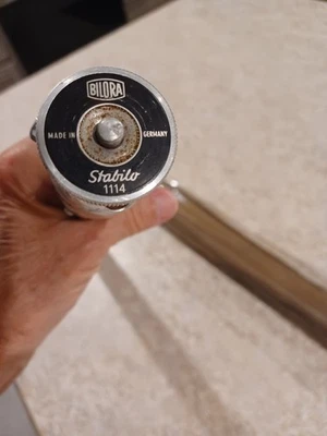 Bilora Stabilo 1114 Vtg Tripod with Ball Head With  Case Extends To 31 - Image 1 of 4