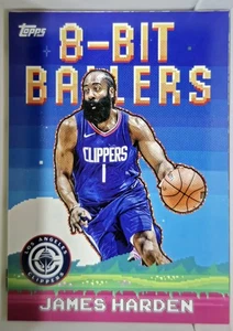 2025-26 Topps James Harden #8B-16 8-Bit Ballers - Picture 1 of 1