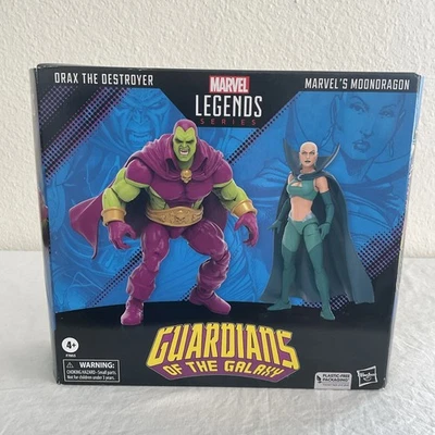 Hasbro Pulse Marvel Legends Drax el Destructor y Marvel's Moondragon 6" Paquete de 2 Foto 1 de 4