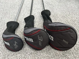 Wilson 460cc Driver, 3 wood, & 4 Fairway hybrid Profile High MOI RH Regular Flex - Picture 1 of 24