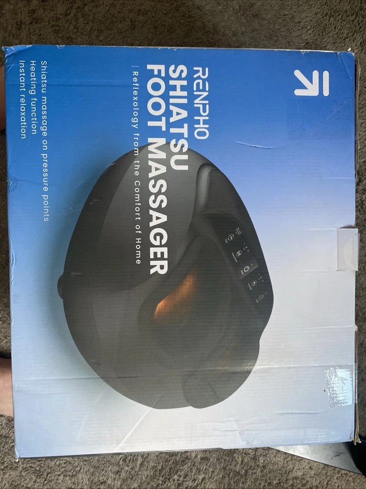 Masajeador de pies RENPHO Shiatsu con control remoto y máquina masajeadora de pies térmica Foto 1 de 1