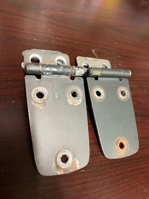 Jeep Wrangler TJ 1999 2000 2001 OEM capó bisagras verde bosque perla PG8 Foto 1 de 4