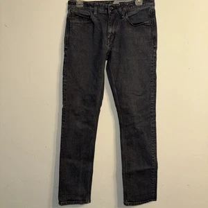 Volcom Vorta Slim Straight Black Jeans Men 31 - Picture 1 of 10