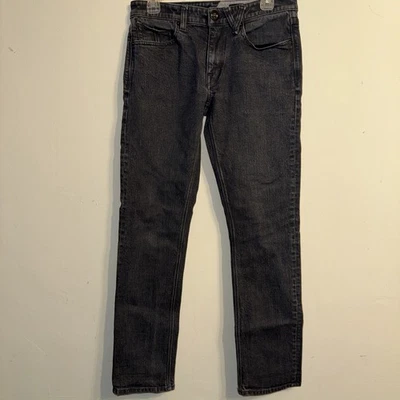 Volcom Vorta Slim Straight Black Jeans Men 31 - Image 1 of 4