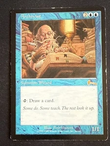 1x Archivist (26) Urza's Legacy MP MTG Magic the Gathering x1 MKE - Picture 1 of 2