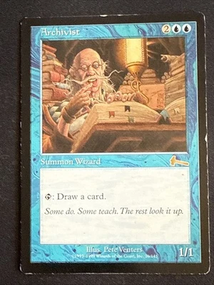1x Archivist (26) Urza's Legacy MP MTG Magic the Gathering x1 MKE - Image 1 of 2