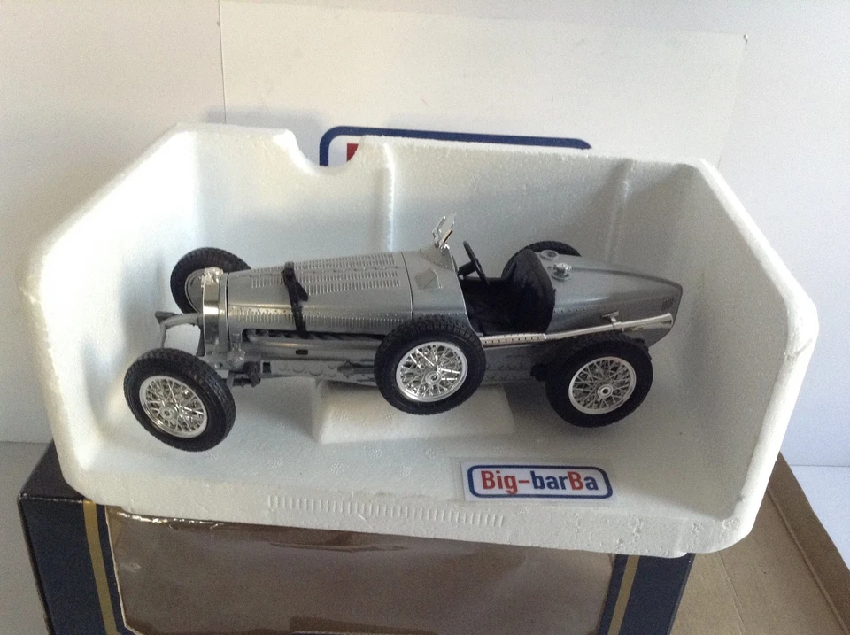 🔥Lot vintage🚗 BBURAGO BUGATTI TYPE 59 1934  1/18 🔥🔥✨STREPITOSA ✨🍂☕ - Immagine 1 di 4