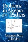 Produktbild - Karp - Problems in Algebra for Teachers - New paperback or softback -  - L555z