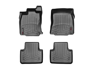 WeatherTech FloorLiner for 2014-2019 Jaguar XJ Series - 1st & 2nd Row, Black - Picture 1 of 9