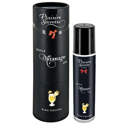 Huile de massage comestible Pina Colada 59ml - Photo 1/3