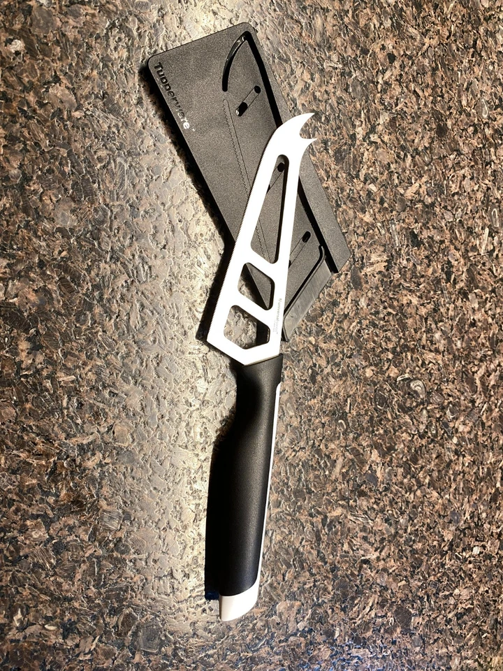 Tupperware Käsemesser Universalserie   schwarz/weiß   Klingenschutz - Bild 1 von 1