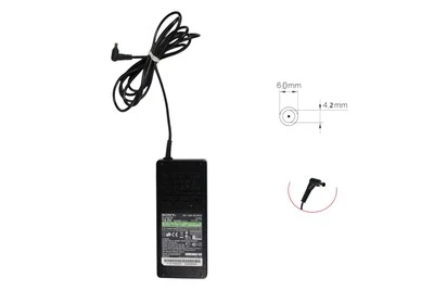 SONY	19V	6,2A	120W	VGP-AC19V16	6X4,2 Netzgerät Netzteil - Bild 1 von 2