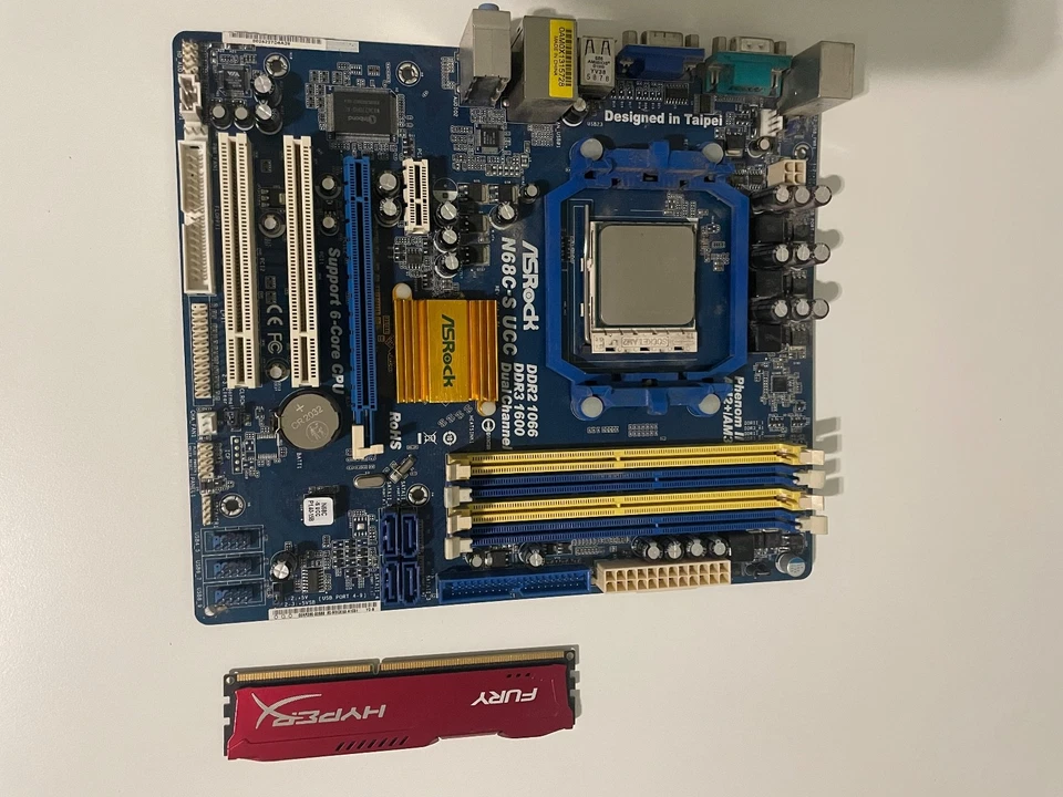 combo scheda madre cpu ram - Immagine 1 di 1