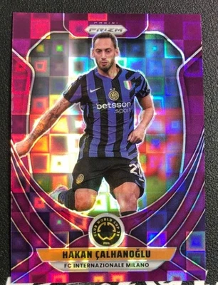 Hakan Calhanoglu 2025 Panini Prizm FIFA Club World Cup Purple Pandora 37/49 #89 - Image 1 of 2
