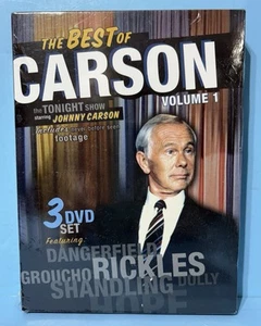 Johnny Carson Tonight Show Volume 1 - 3 DVD Set - New - Picture 1 of 6