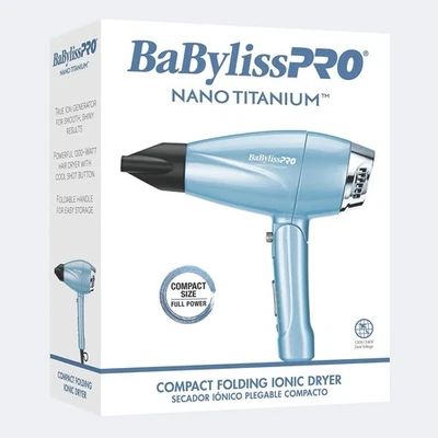 BaBylissPRO Nano Titanium, un modelo compacto y plegable ideal para viajes - Image 1 of 4