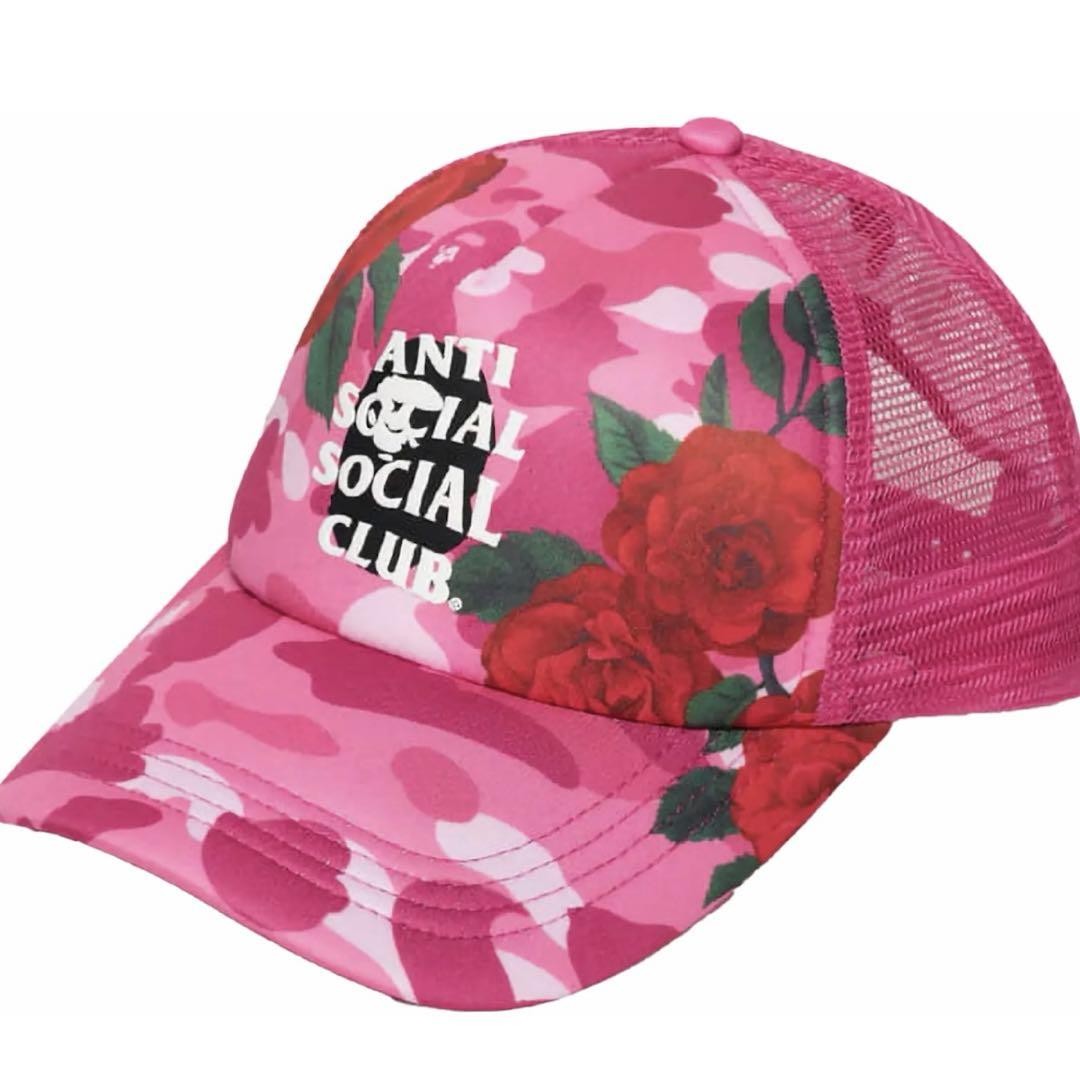 A Bathing Ape Pink Hats for Men for sale | eBay