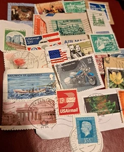 A new mix of 120 nice different stamps from all over the world. Free shipping! - Picture 1 of 4
