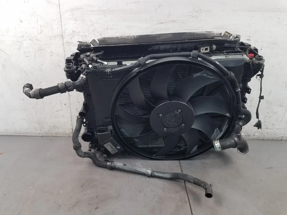 Mercedes Benz AMG E 63 2012 radiador condensador enfriadores conjunto de ventilador #2691 VV9 Foto 1 de 4