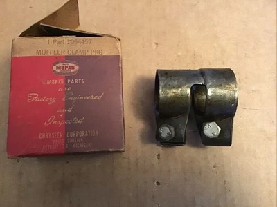 1939-41 Plymouth All Muffler Clamp NOS  - Image 1 of 3