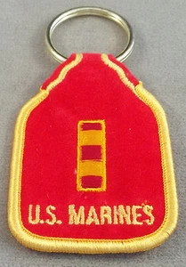 US Marine Corps Chief Warrant Officer 2 ( CWO2 ) Rank Embroidered Keychain - Picture 1 of 1