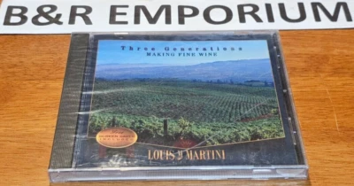 Three Generations Making Fine Wine: Louis M. Martini (2000) - New, Sealed CD-ROM - Image 1 of 2