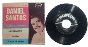 Daniel Santos Cautiverio EP 45 rpm Tango Bolero Cha Mexico 1965 Very rare VG+ - Picture 1 of 4