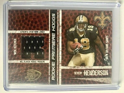 DeVery Henderson 2004 Playoff Hogg Heaven Rookie Premiere Serial # 205/750 - Image 1 of 2