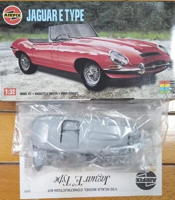 AIRFIX 1/32 JAGUAR E TYPE SPIDER KIT PLASTICA HUMBROL HELLER NUOVO IN SCATOLA - Immagine 1 di 2