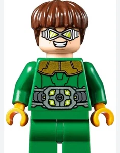 LEGO Dr Octopus (Otto) Ock Spider-man Marvel minifigure No Tentacle Minifig Only - Picture 1 of 6