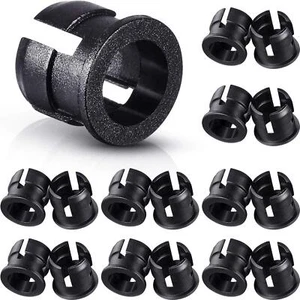 200Pcs Black Plastic 5 Mm LED Holder Light Emitting Diode Holder Clip Display Pa - Picture 1 of 3