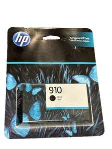 HP 910 Black Ink Cartridge Genuine New/Sealed EXP 06/2024 - Picture 1 of 3
