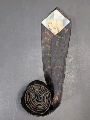 Corbata Peek A Boo Pin Up Peekaboo Risque | Hoja ancha de 531/2" de largo 21/2" Foto 1 de 4