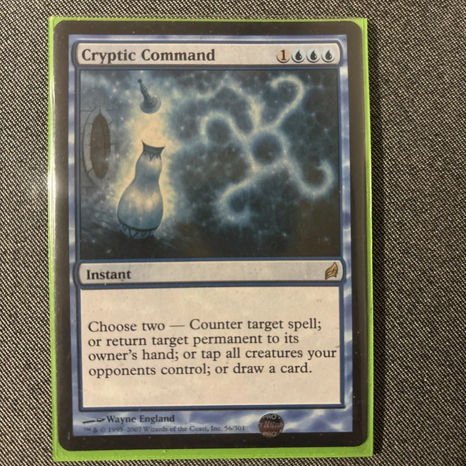 MTG - Cryptic Command -  Lorwyn - MAGIC - NM - RARE 2007 - Image 1 of 1