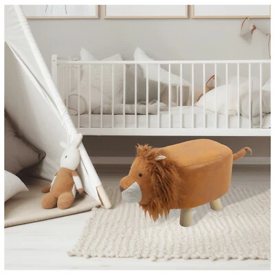 Hocker für Kinder Tiermotiv Löwe Sitzhocker Reittier HTI-Living - Bild 1 von 4