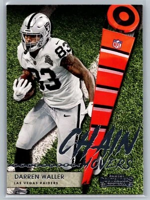 2021 Panini Contenders Chain Movers Darren Waller #CM-DWA Las Vegas Raiders - Image 1 of 2